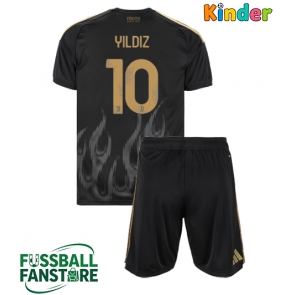 Juventus Kenan Yildiz #10 Replik 3rd trikot Kinder 2026-27 Kurzarm (+ Kurze Hosen)